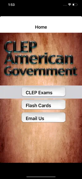 Game screenshot CLEP American Government Prep mod apk