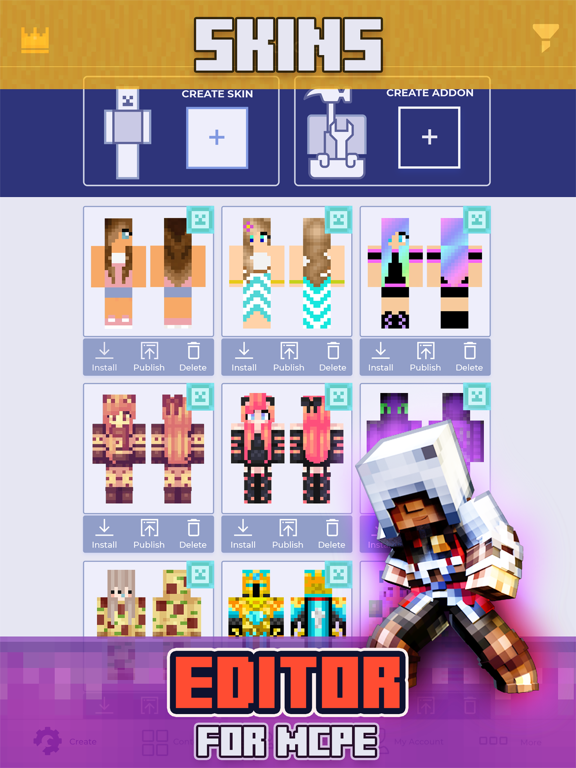 Crafty Craft For Minecraft By Devaraja Fenny Ios United States Searchman App Data Information - roblox is the best another bootleg has been spawned but with a lot less active players this one actually has advertisements bruh amongus