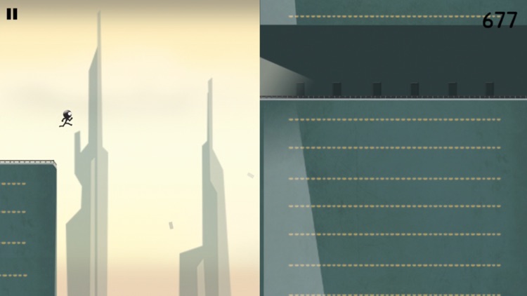 Stickman Roof Runner screenshot-0