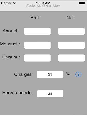 Convert Salaire Brut Net - náhled