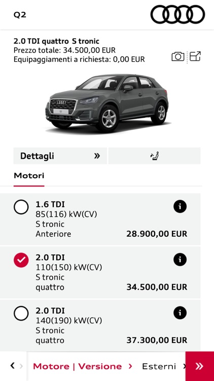 Audi Configurator