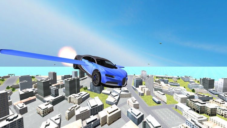 Flying Car Racing Simulator screenshot-5