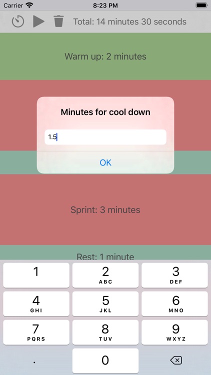 Exercise Interval Timer Lite screenshot-4