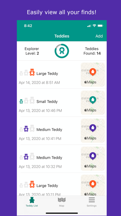 Teddy Tracker screenshot 2