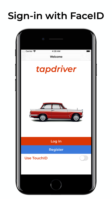tapdriver delivery screenshot 2
