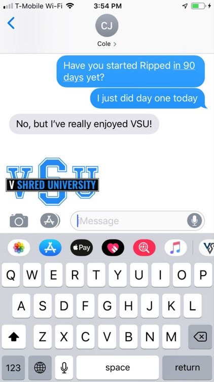 V Shred Stickers