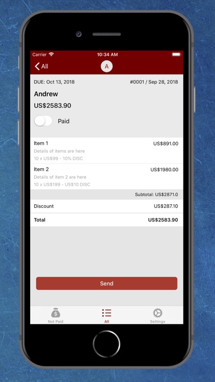 Invoice Maker - Receipt Maker