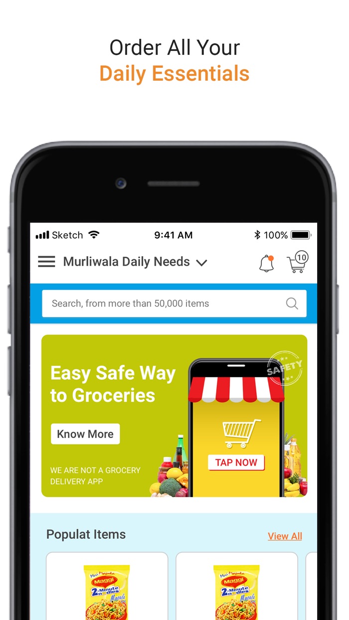 TapGrocer - Place Better Order