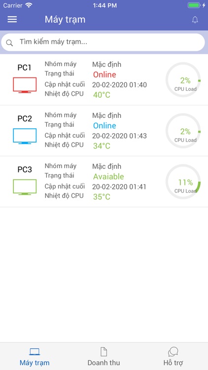 iNet - Quản lý phòng máy