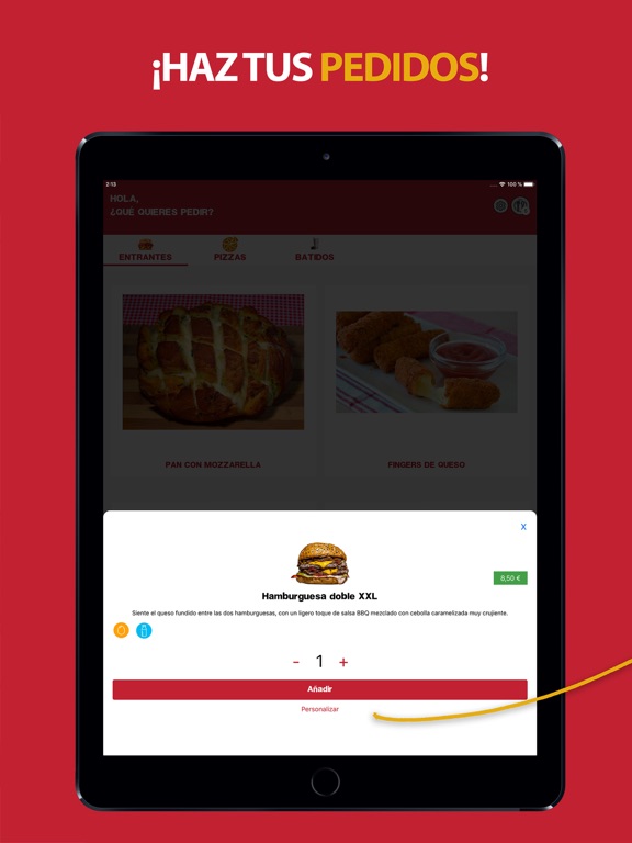 OrderEat - Carta de comida screenshot 3