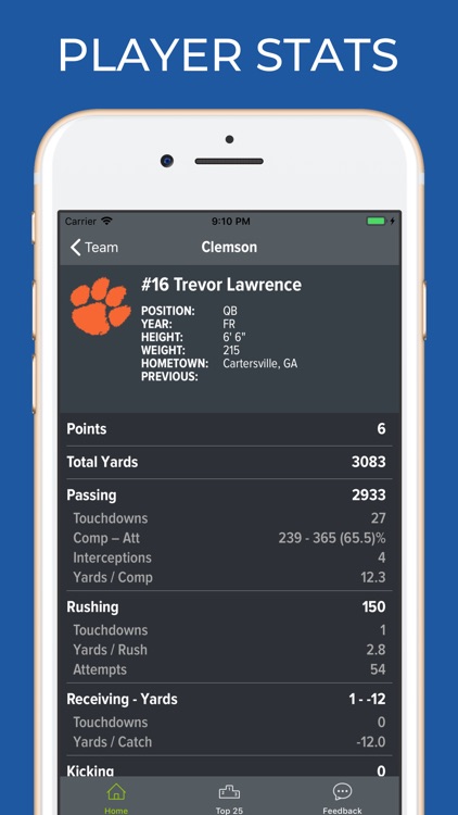 Clemson Football Schedules screenshot-3