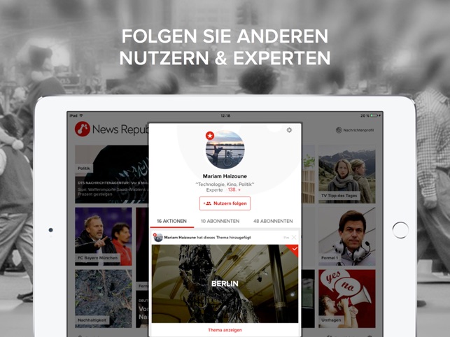 News Republic – Nachrichten Screenshot