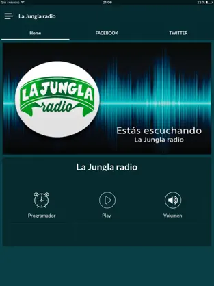 Captura 1 La Jungla radio iphone