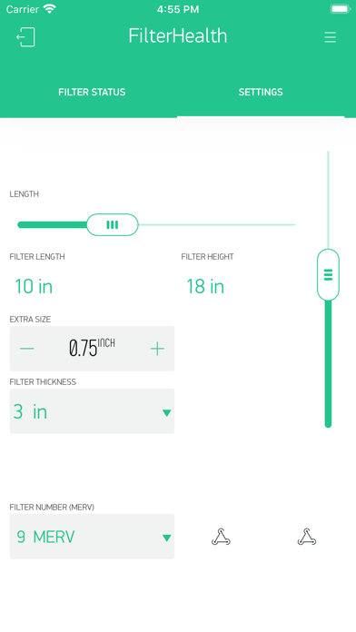 FilterHealth screenshot 2