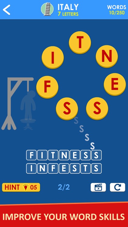 Word Game Anagram Hangman screenshot-3