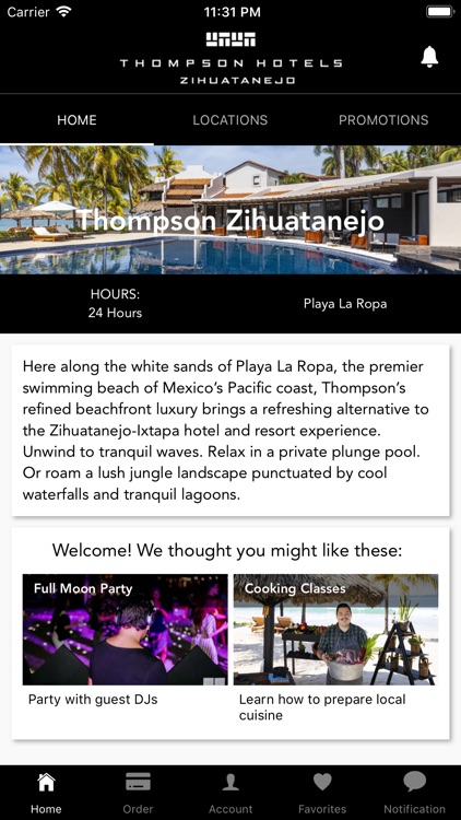 Thompson Zihuatanejo