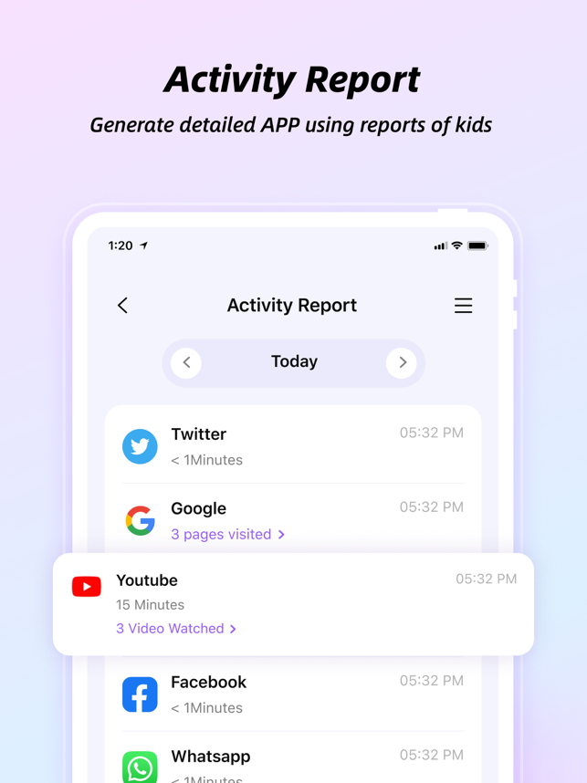 ‎Kindersicherung App - FamiSafe Screenshot
