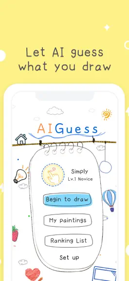 Game screenshot AIGuess-AI Guess my drawing mod apk
