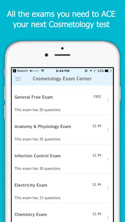 Cosmetology Exam Center