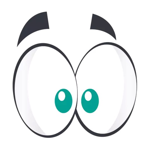 Eye Contacts Stickers Pack