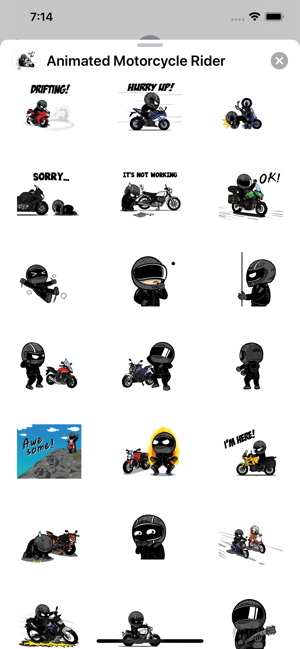 Animated Motorcycle Rider(圖3)-速報App