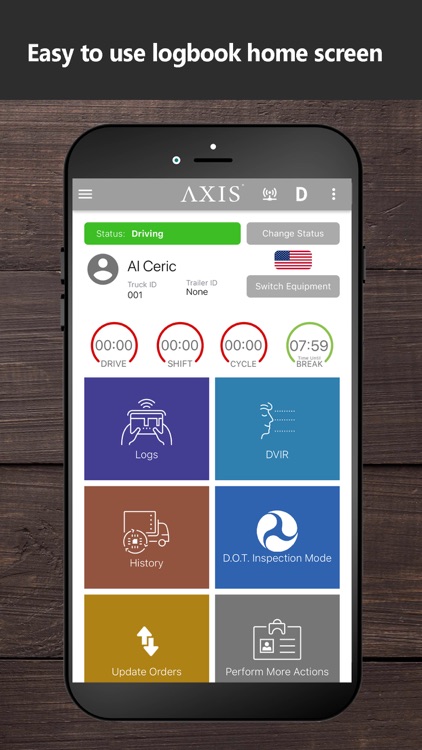 Axis TMS Logbook