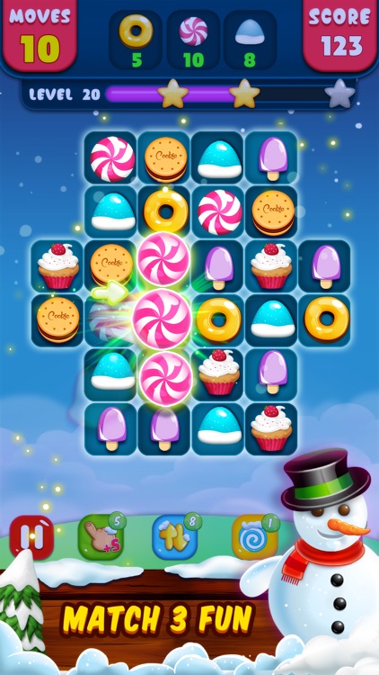 Candy World - Christmas Games