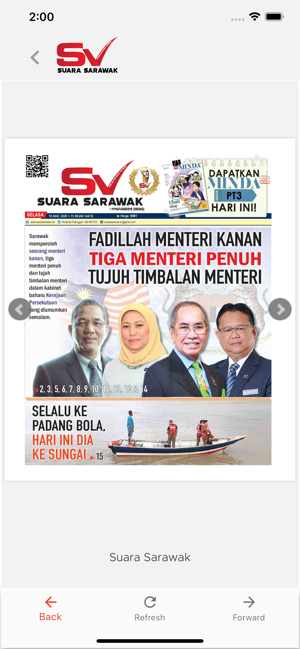 Suara Sarawak e-paper(圖2)-速報App