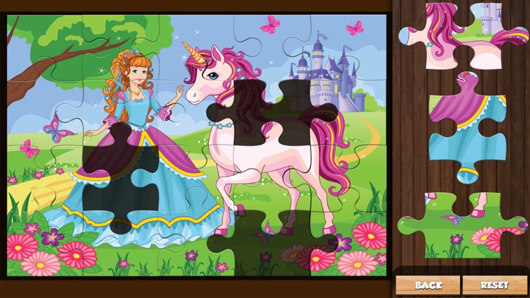 Unicorn Kids Puzzle Games screenshot-3