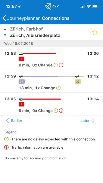 ZVV-Timetable screenshot-3