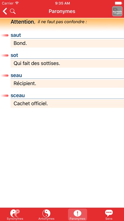 Bescherelle Synonymes screenshot-4