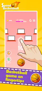 Speed Basketball - Screenshot 1