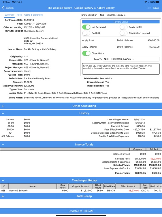 ePrebill Manager