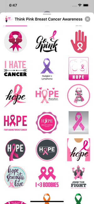 Think Pink Cancer Awareness(圖3)-速報App