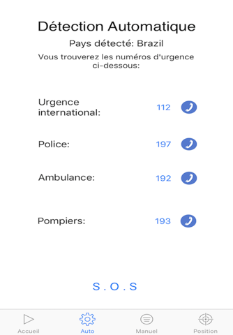 Emergency App screenshot 2