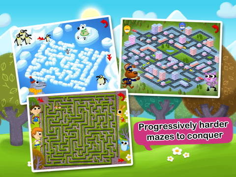 Preschool Maze 123 - náhled