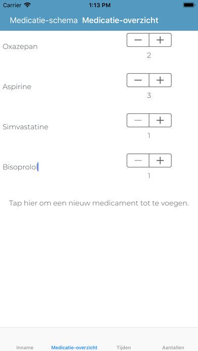 MedicatieVeiligheid screenshot 2