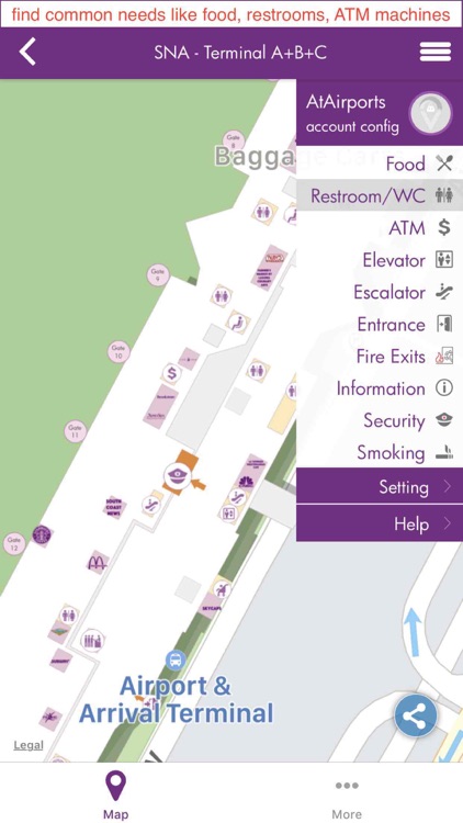 AtAirports - airport maps screenshot-3