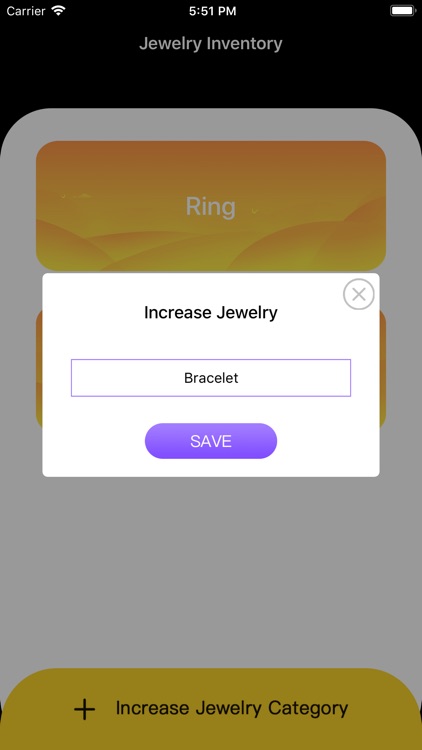Jewelry Inventory - Management