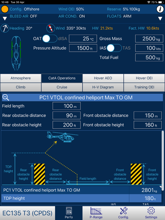 H135 Flight Perfo screenshot 2