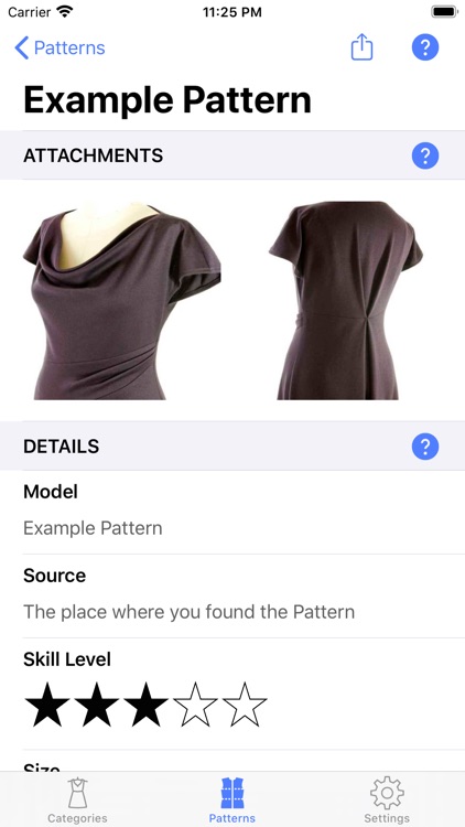 Sewing Patterns