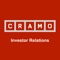 The Cramo Investor Relations app will keep you up-to-date with the latest share price data, stock exchange and press releases, IR calendar events and much more