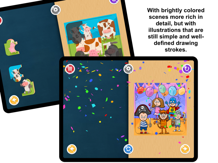 Educational jigsaw 9 pieces