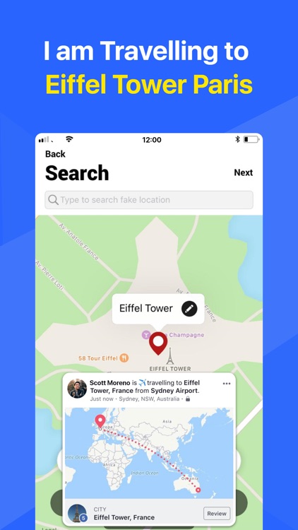 Change GPS Location!