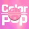 Find the pop that has the same color with Color Palette and POP it