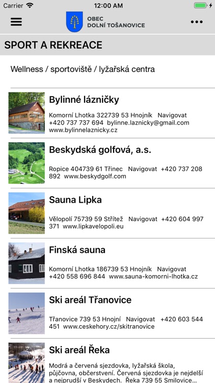 Obec Dolní Tošanovice screenshot-6