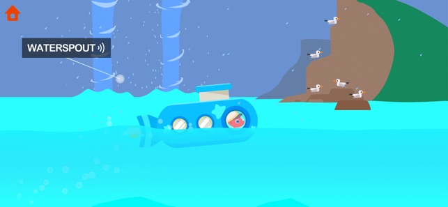 恐龍潛水艇 - 海洋探索兒童遊戲(圖8)-速報App