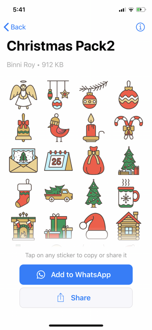 Christmas Sticker -WAStickers(圖4)-速報App