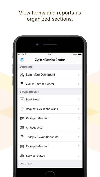 How to cancel & delete Customer Portal - Zoho Creator from iphone & ipad 1