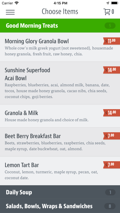 How to cancel & delete Healthy Being Cafe & Juicery from iphone & ipad 3
